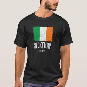 Stad van Kilkenny - Ierland Ierse vlag - Souvenir T-shirt