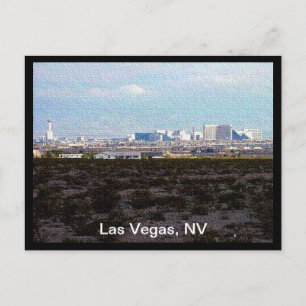 Stad van Las Vegas Briefkaart