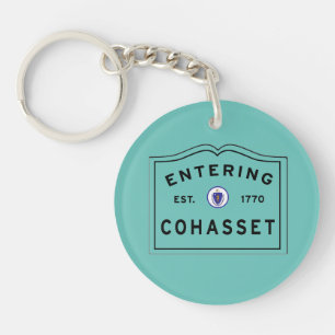 Stad van Massachusetts Cohasset, intrede Sleutelhanger