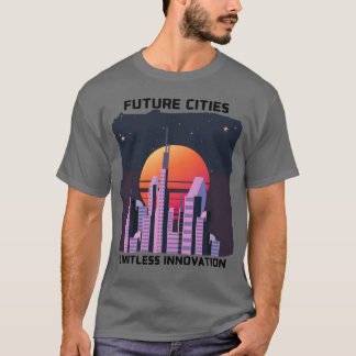 Stad van morgen grappig t-shirt
