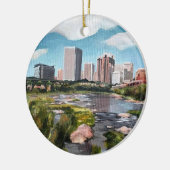 Stad van Richmond Virginia Ornament (Links)