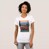 Stad van Roos | Portland, Oregon T-shirt (Voorkant volledig)