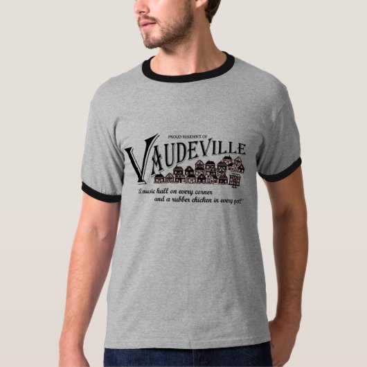 Stad Vaudeville T-shirt (Voorkant)