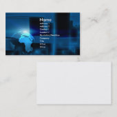 stad visitekaartje (Voorkant / Achterkant)