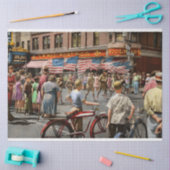 Stad - Waterstad WI - stadsparade 1941 Tissuepapier (Craft)