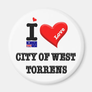 STAD WEST TORRENS - I Love Magneet