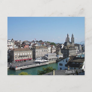 Stad Zürich Briefkaart
