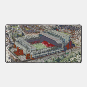Stade d'Anfield Liverpool - Aquarelle Artistique