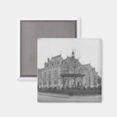 Stadhuis, c.1886-90 magneet (Voorkant / Achterkant)