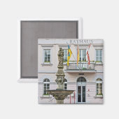 Stadhuis in Remagen, Duitsland Magneet (Voorkant / Achterkant)