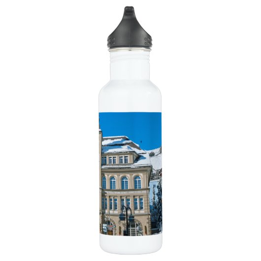 Stadhuis in St Moritz, Zwitserland Waterfles (Rechts)