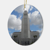 Stadhuis Los Angeles Keramisch Ornament (Links)