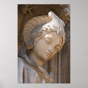 Stadhuis op de Grote Markt in Brussel, België Poster