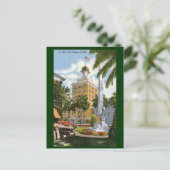 Stadhuis, Tampa, Vintage van Florida Briefkaart (Staand voorkant)