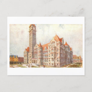 Stadhuis Toronto Canada Vintage Briefkaart