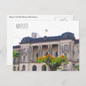 stadhuis van maputo briefkaart (Voorkant / Achterkant)