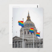 Stadhuis van San Francisco Briefkaart (Voorkant / Achterkant)