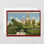 Stadhuis, Yonkers, NY Vintage Briefkaart (Voorkant / Achterkant)