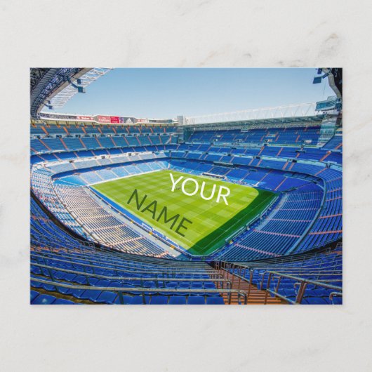 Stadion - Bleachers Briefkaart (Voorkant)