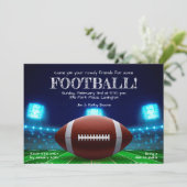 Stadionlichten Football Kaart (Staand voorkant)