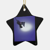 Stadium licht keramisch ornament (Links)