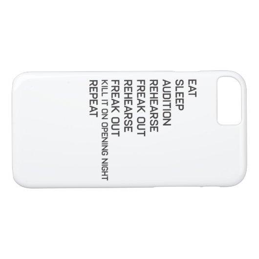 Stadium links rechtsgebied Funny Broadway Theater Case-Mate iPhone Case (Achterkant (Horizontaal))