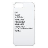 Stadium links rechtsgebied Funny Broadway Theater Case-Mate iPhone Case (Achterkant)