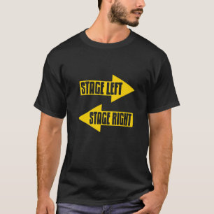 Stadium links Stadium Rechts Geweldige Stadium Act T-shirt