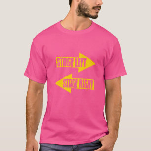 Stadium links Stadium Rechts Geweldige Stadium Act T-shirt