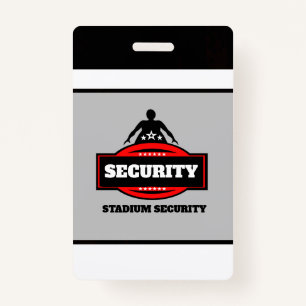 Stadium Security Badge 