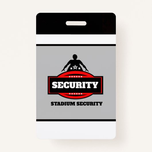 Stadium Security Badge (Voorkant)