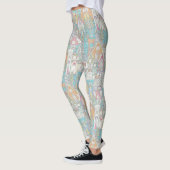  stadje gingerbrood pastel leggings (Links)
