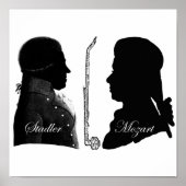 Stadler en Mozart Clarinet Poster (Voorkant)