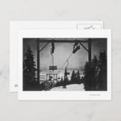 Stadsantenne van de voorzitter van de Crouse Mount Briefkaart (Voorkant / Achterkant)