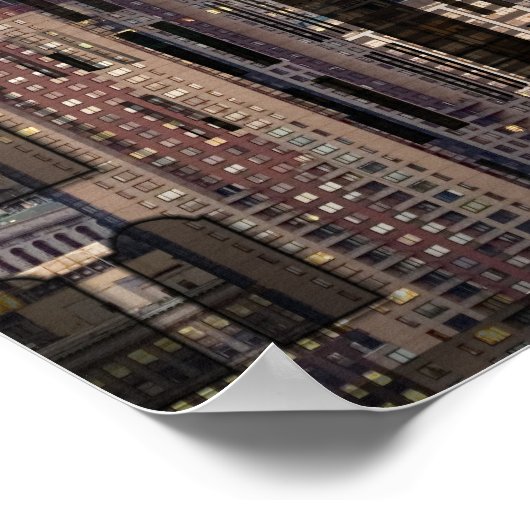 Stadsarchitectuur 3 ontkoppeling poster (Hoek)