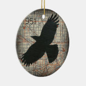  stadsbebouwing keramisch ornament (Rechts)