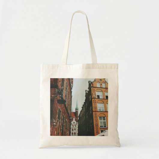 Stadsbeeld van Gdansk Tote Bag (Voorkant)