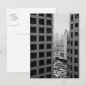 Stadsbeeld van Shanghai, China Briefkaart (Voorkant / Achterkant)