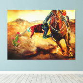 "Stadsbewoner" Canvas Afdruk (Insitu (Houten vloer))