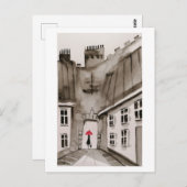 Stadsbewoners Art Briefkaart 6 (Voorkant / Achterkant)