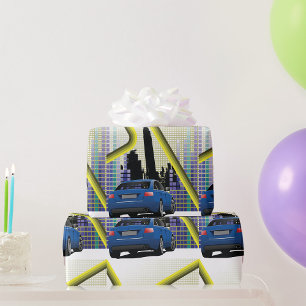 Stadscène-opvulpapier Cadeaupapier