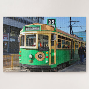 Stadscirkeltram, Melbourne, Victoria, Australië Legpuzzel