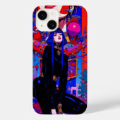 stadsdame Case-Mate iPhone case (Achterkant)