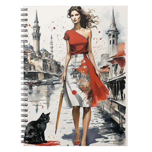 Stadsdame Notitieboek (Voorkant)