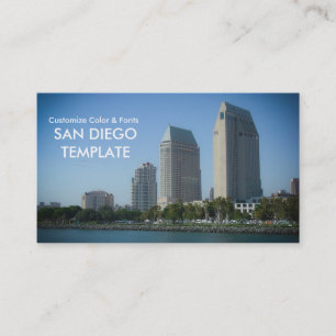 Stadsgebouwen en haven - San Diego Visitekaartje