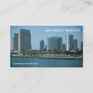 Stadsgebouwen en haven - San Diego Visitekaartje