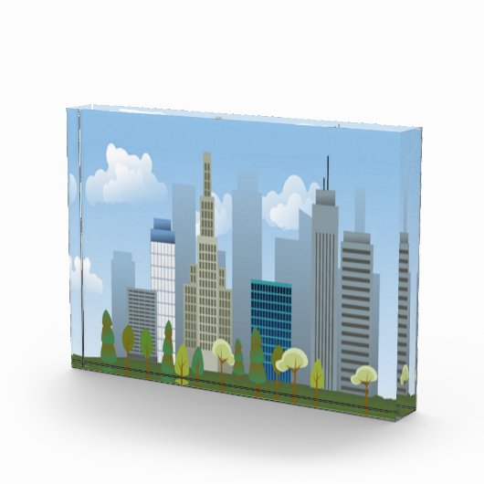 Stadsgebouwen Fotoblokken (Rechts)