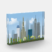Stadsgebouwen Fotoblokken (Links)