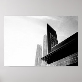 Stadsgebouwen Poster