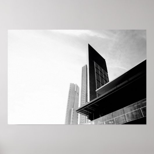 Stadsgebouwen Poster (Voorkant)